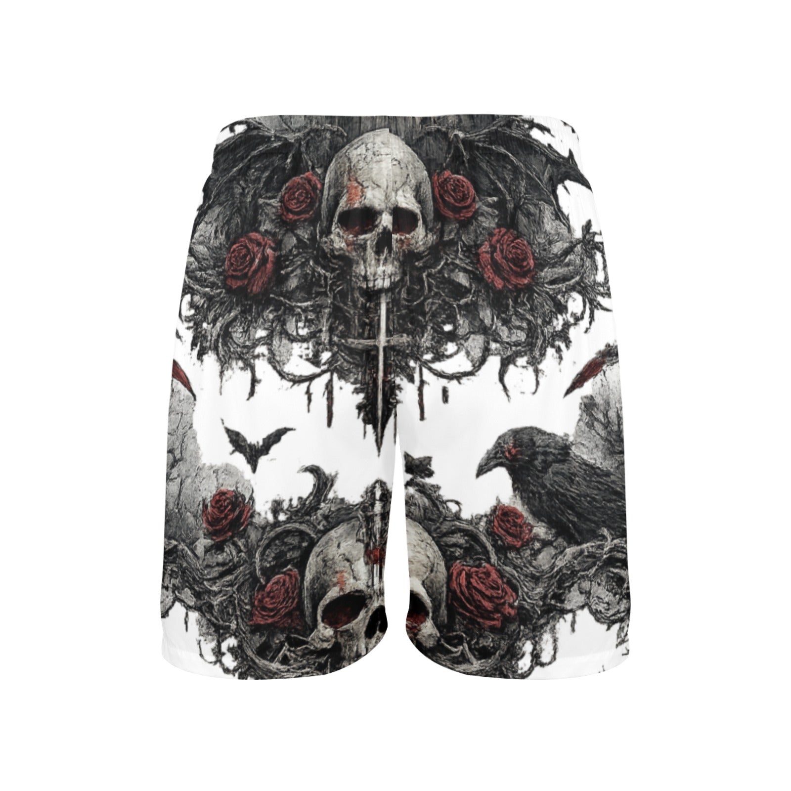 Grim Raven Beach Shorts