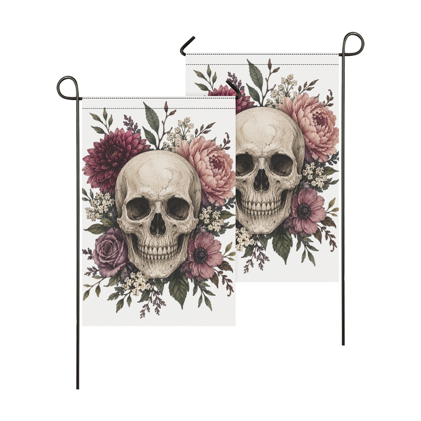Bloom Of The Dead Garden Flag 12"x18"