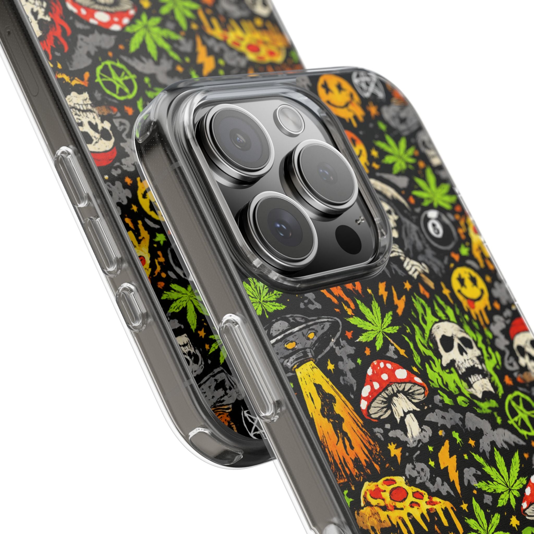 Skull Static Impact-Resistant Phone Case