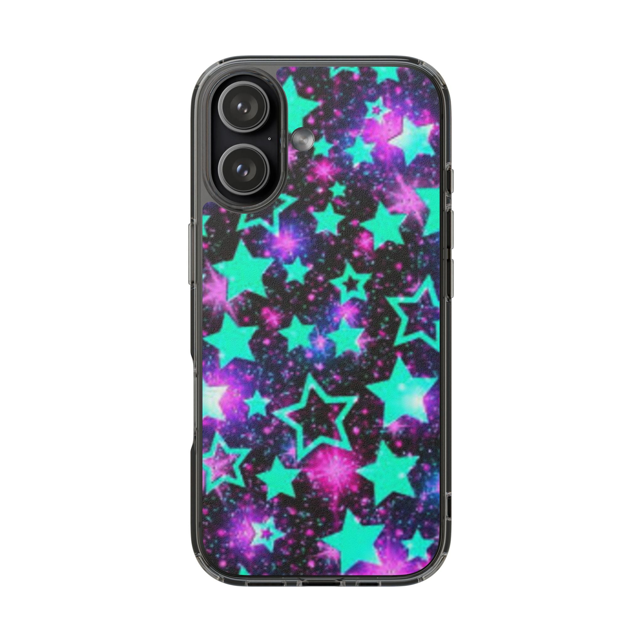 Teal Galaxy Impact-Resistant Phone Case
