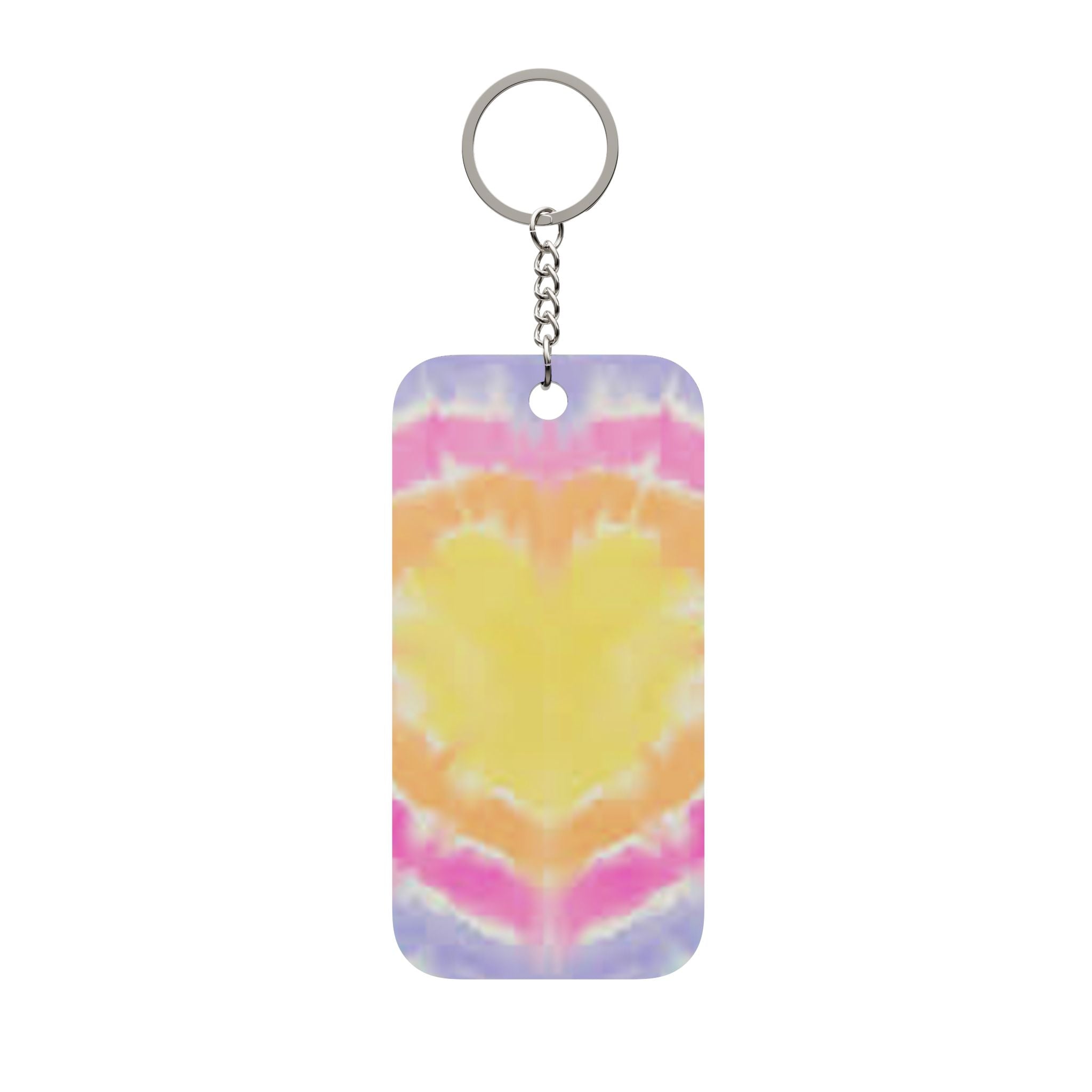 Personalized Pretty Pastel Keychain Charm