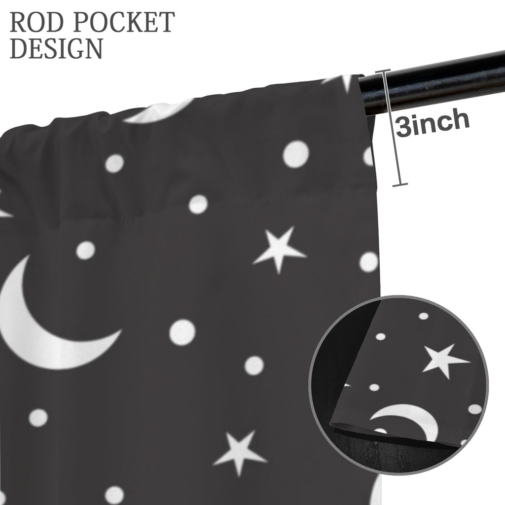 NIght Sky Curtains 42"x84"