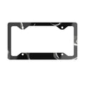 Silver Night Metal License Plate Frame