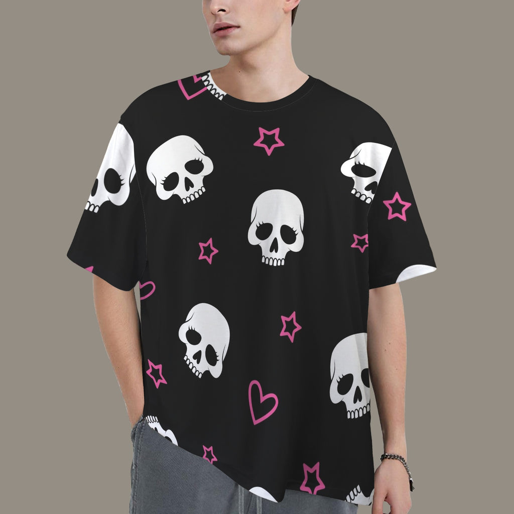 Dark And Pink OverSize Shirt