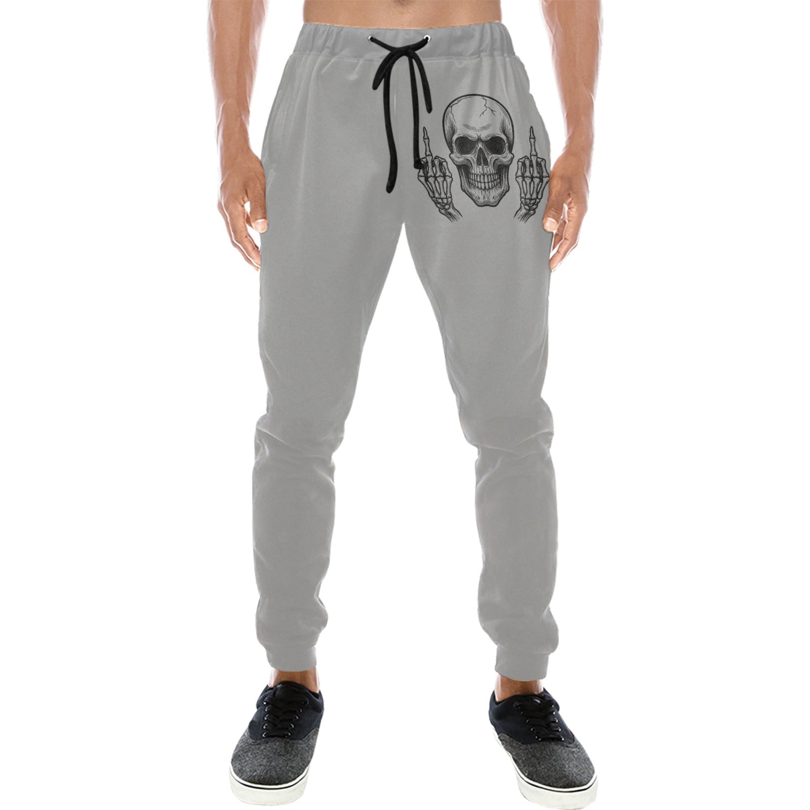 Skull Fingers Jogger Shorts