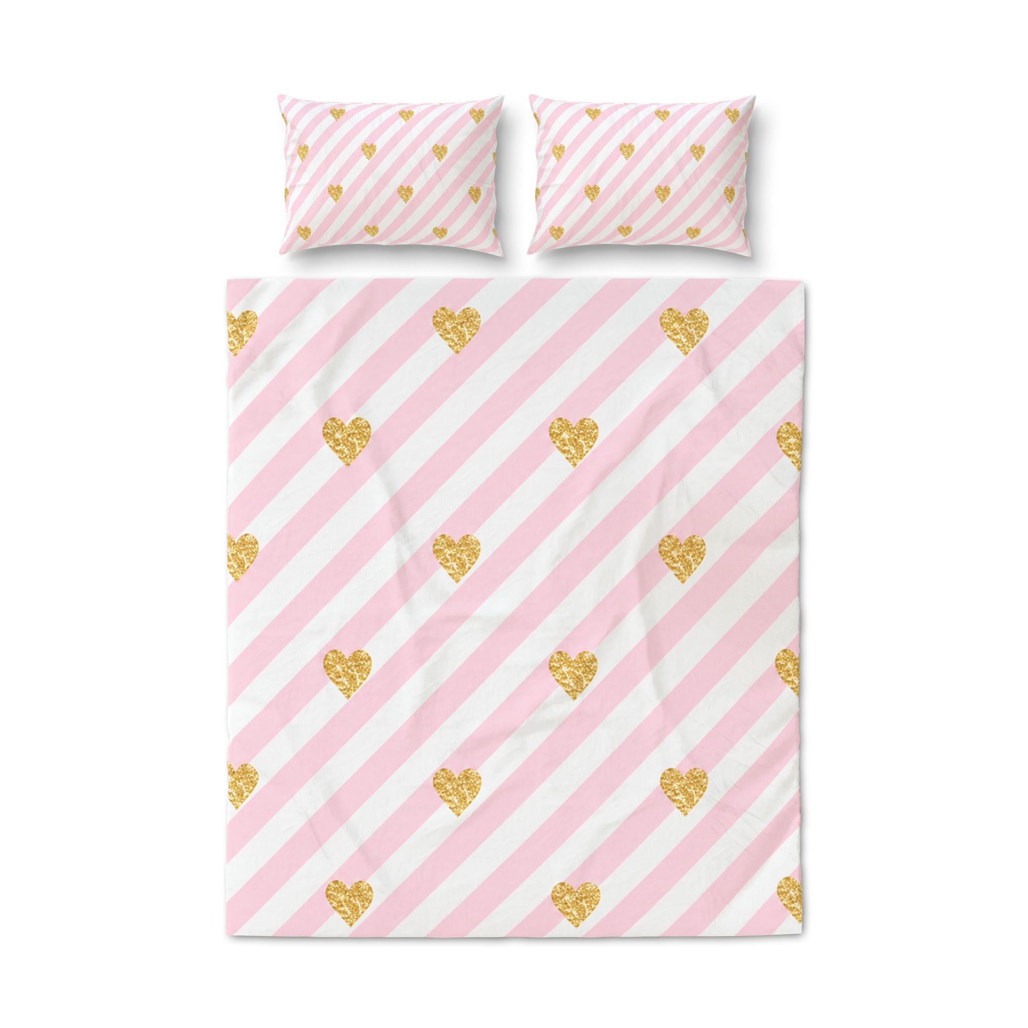 Pink Luxe 3pc Quilt Cover Set