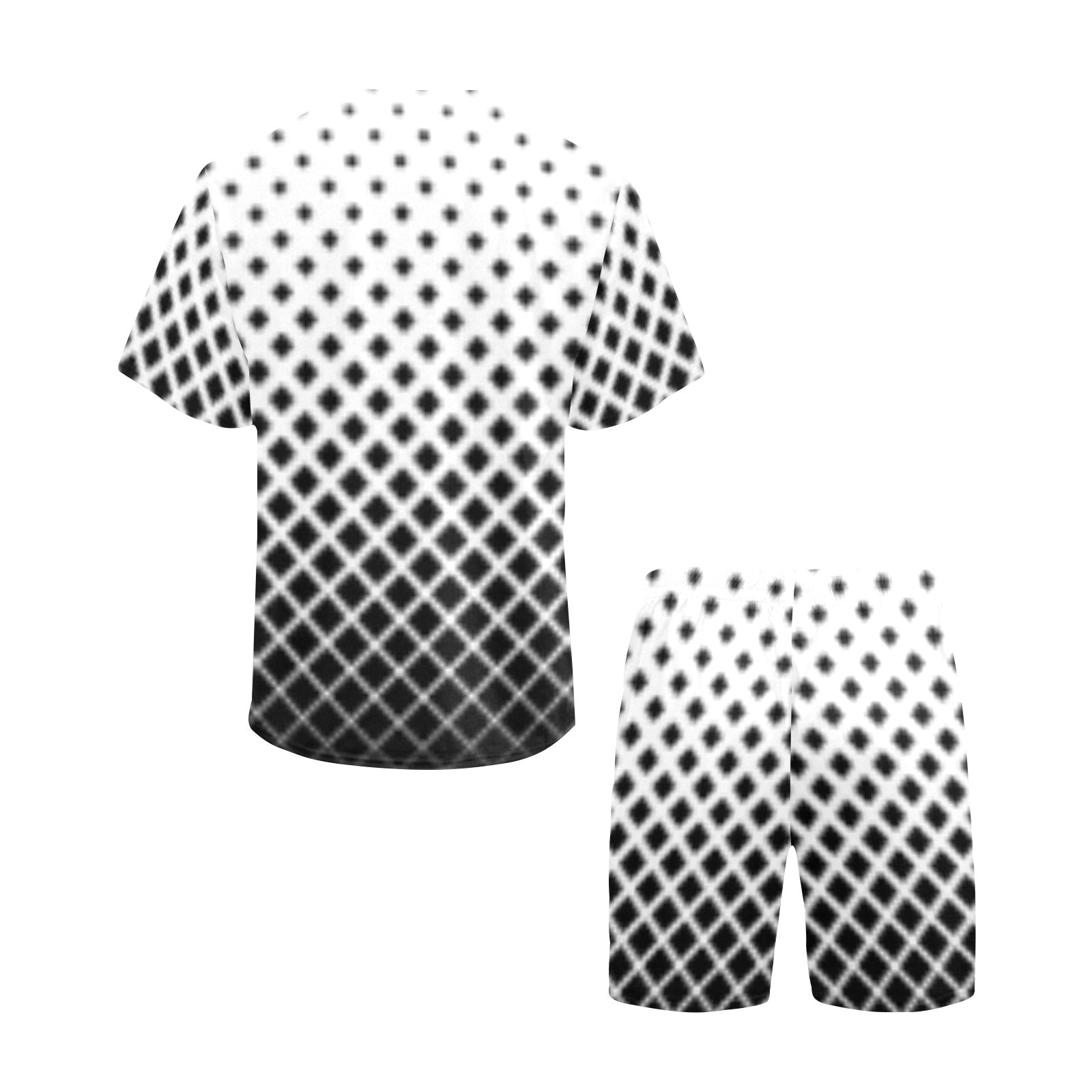 Black Fade Pajama Set