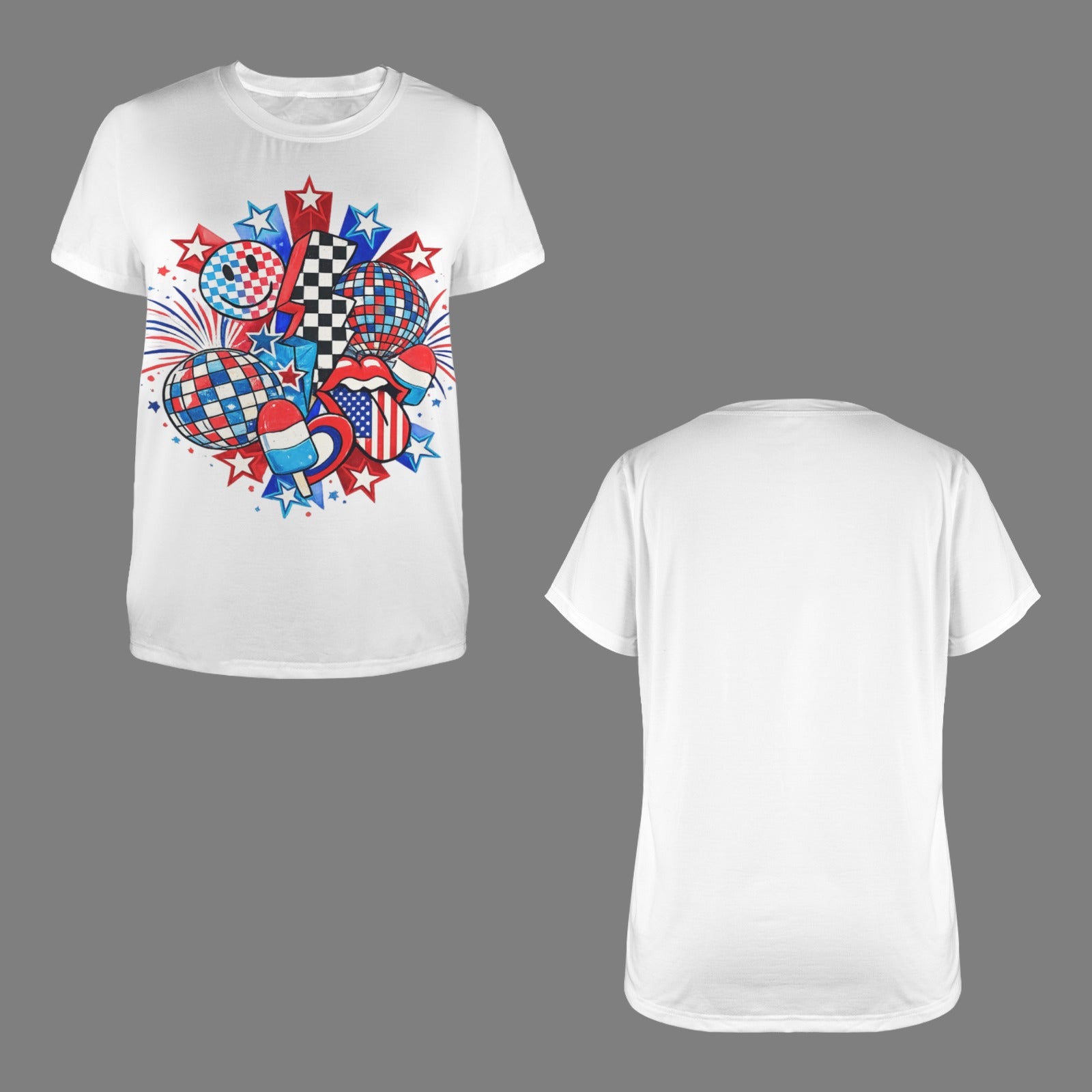 Red White And Retro Tee
