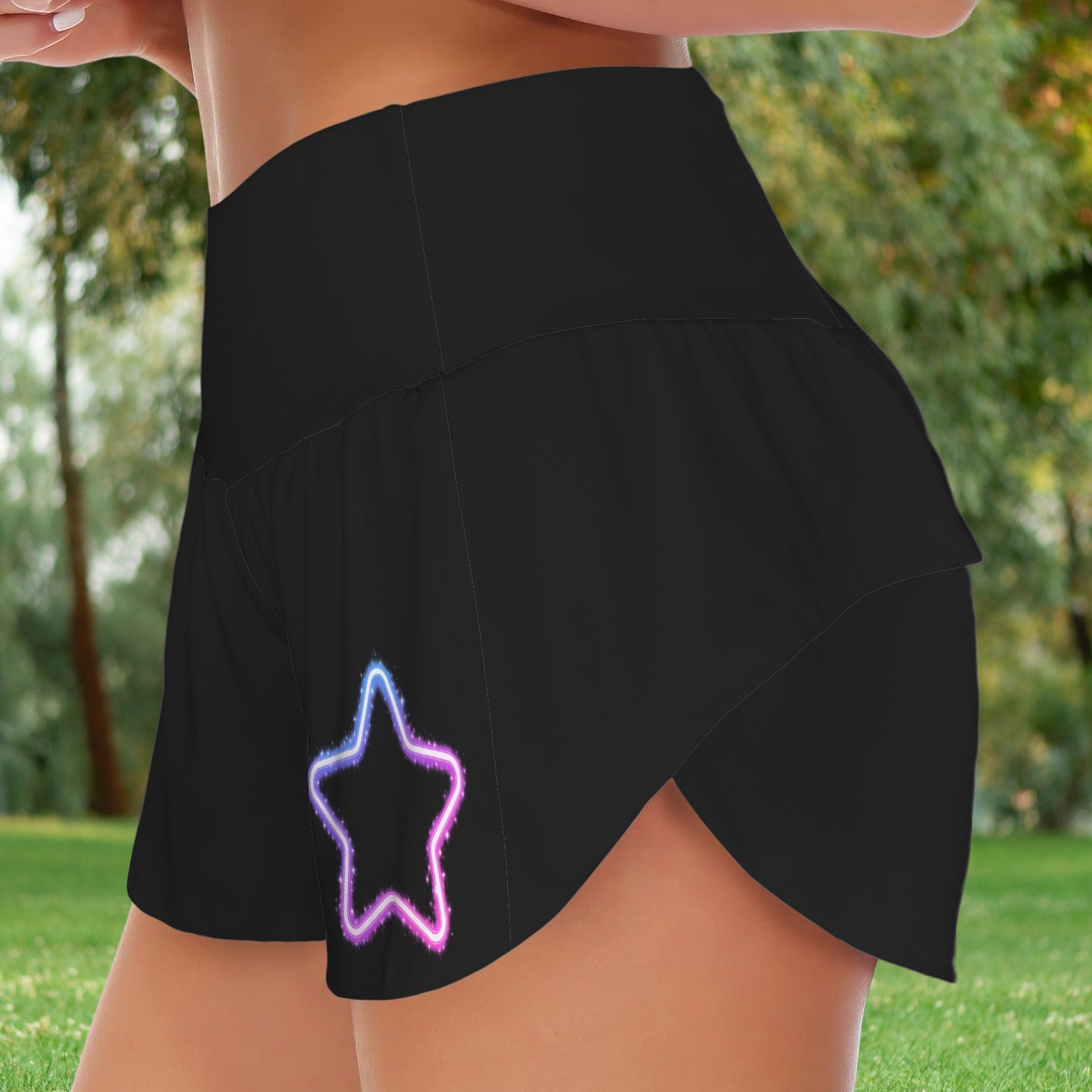 Glowing Star Athletic Shorts