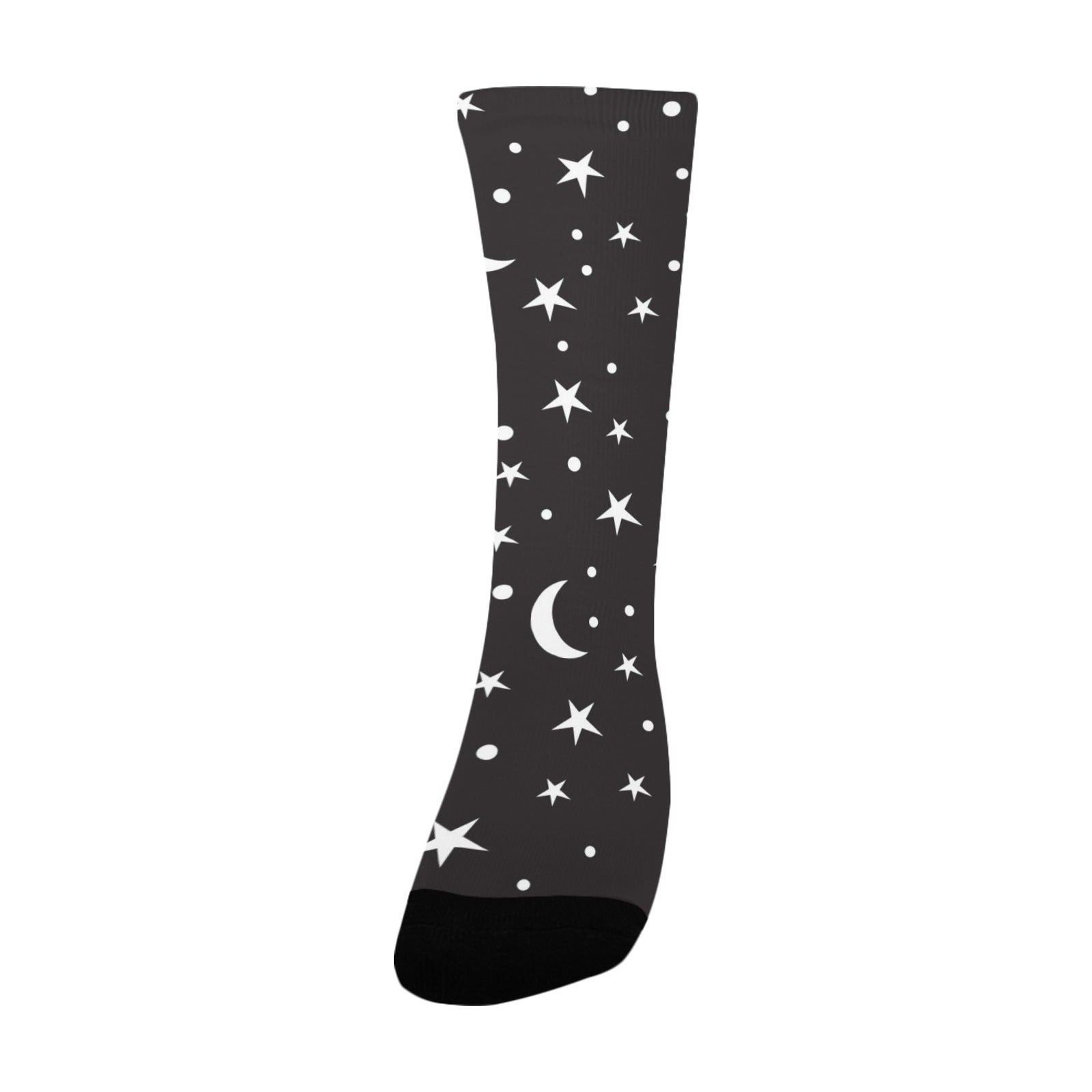 Moon And Stars Womens Socks