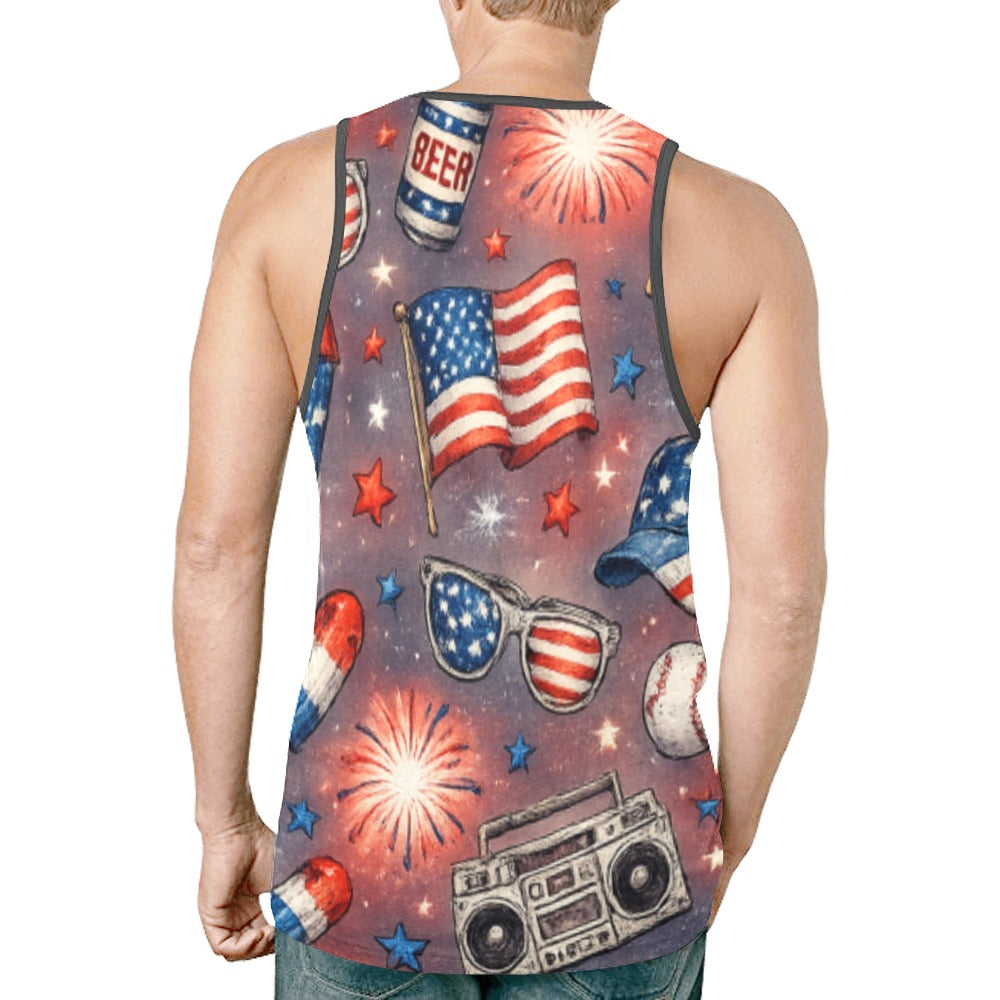 Red White And Boom Tank
