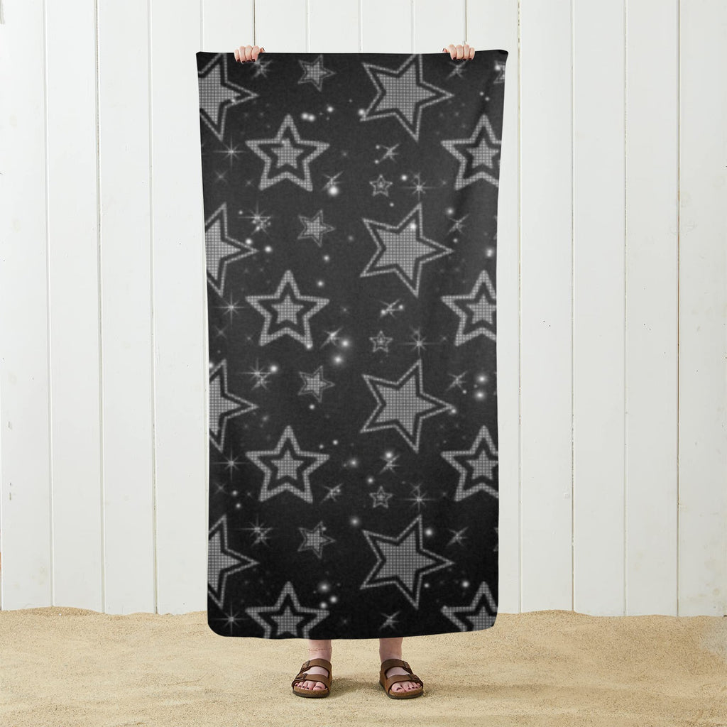 Sparkle Star Towel 29"x58"