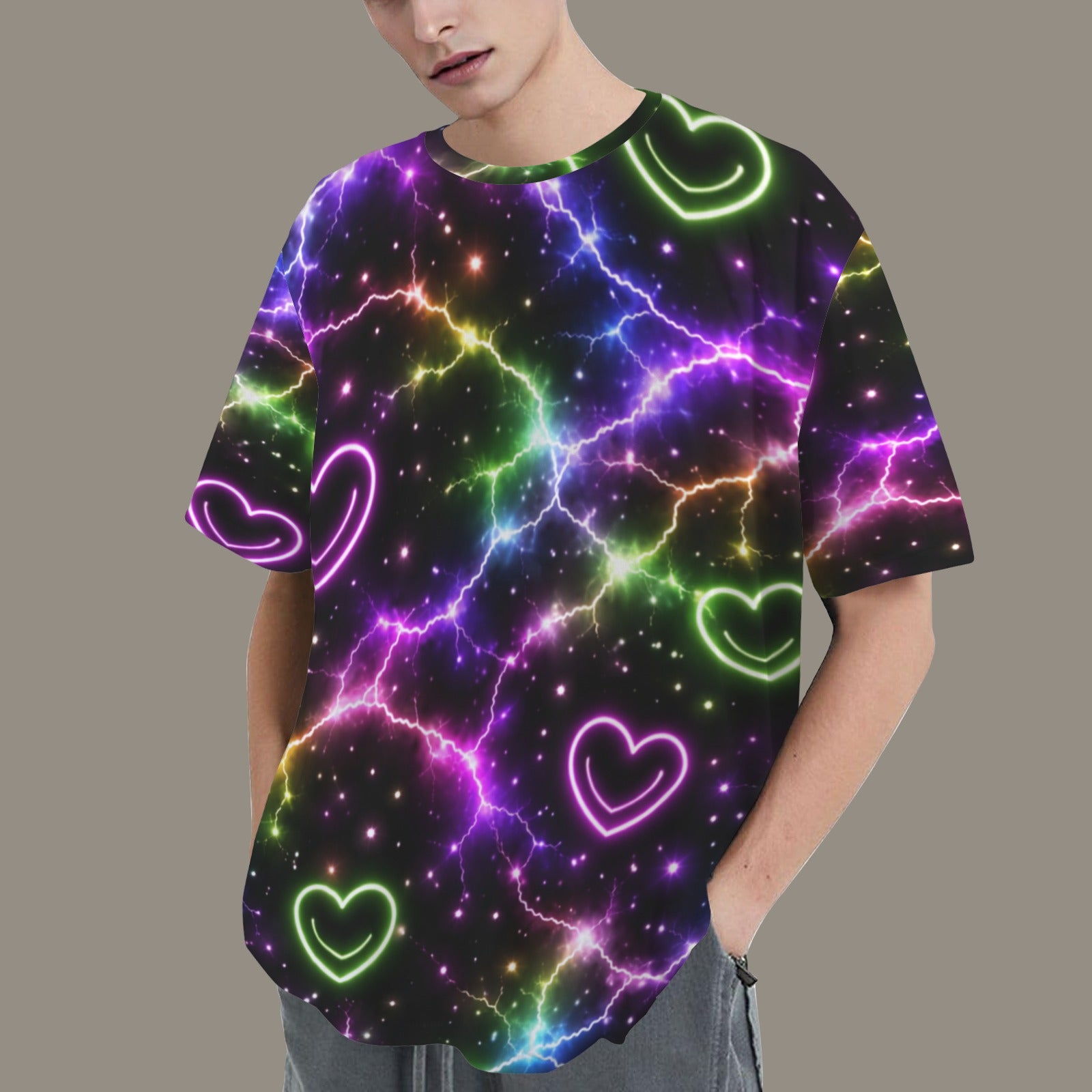 Electric Heart OverSize Shirt