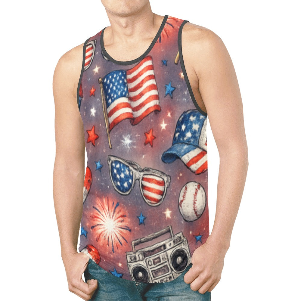 Red White And Boom Tank