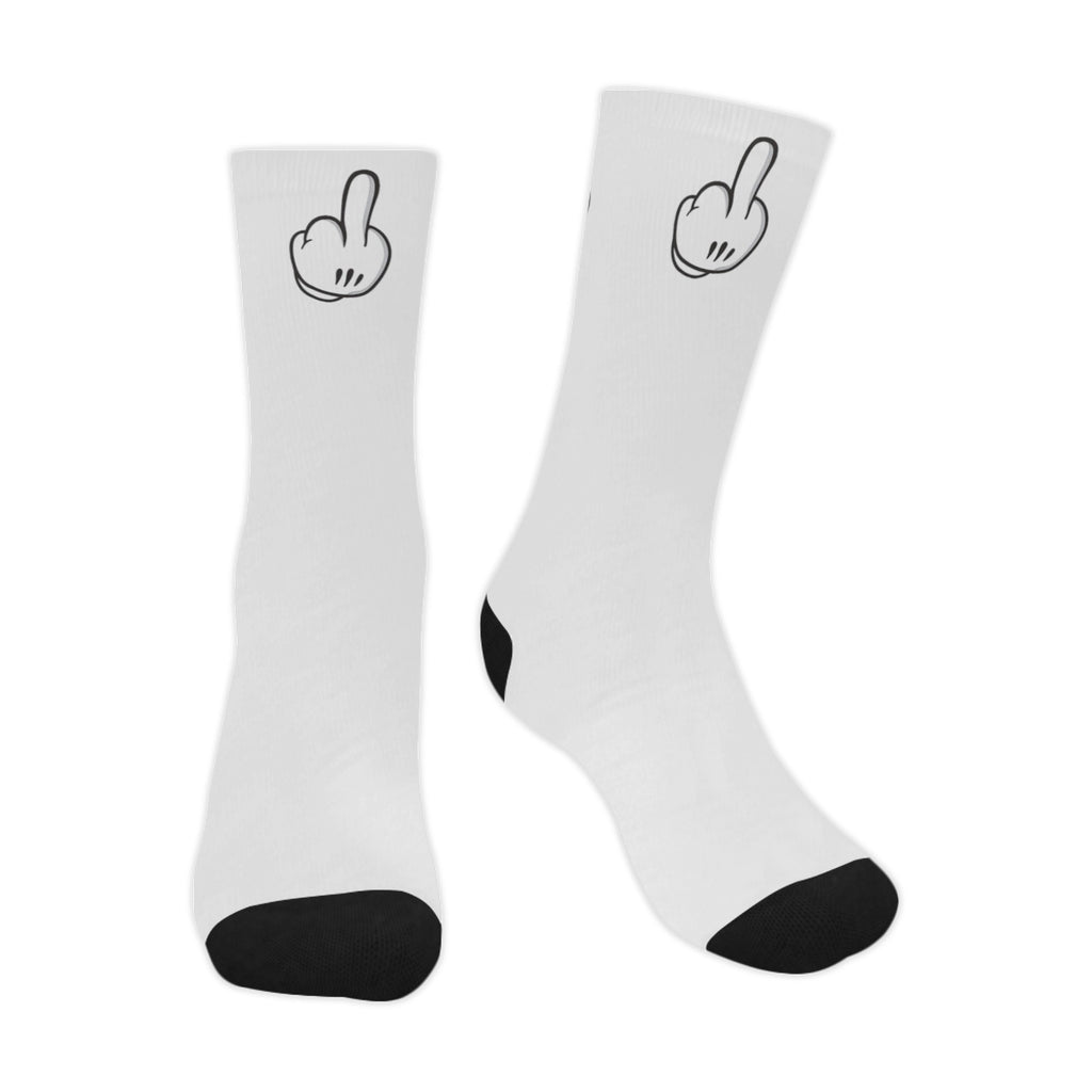 Cartoon Finger Mens Socks