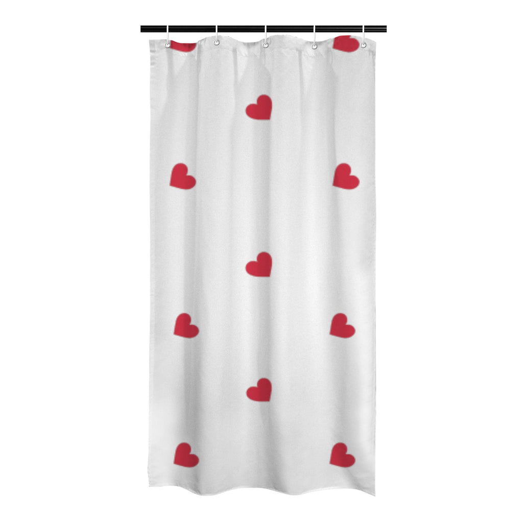 Cutie Heart Shower Curtain 36"x72"