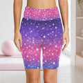 Cosmic Fade Biker Shorts