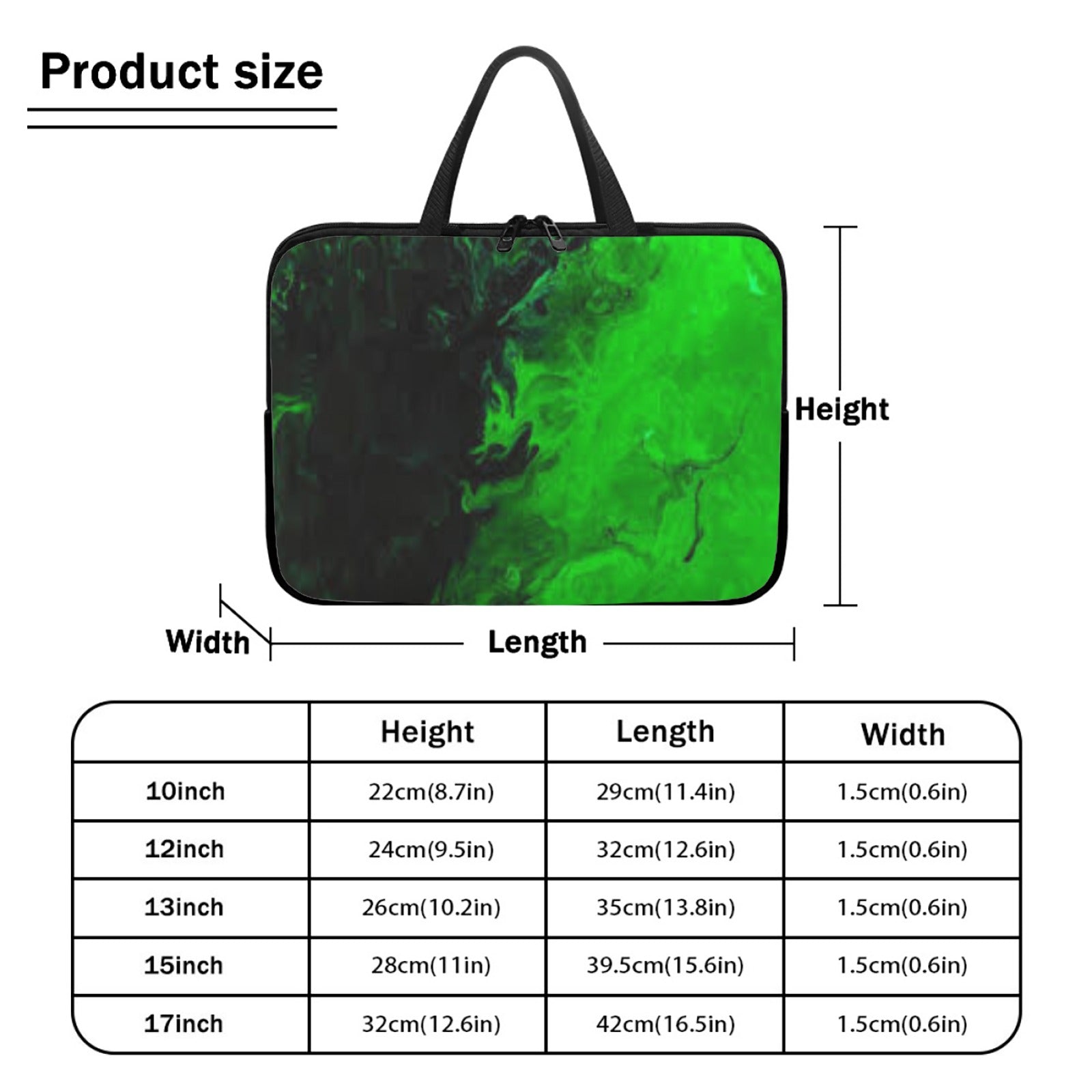 Toxic Laptop Bag 10inch
