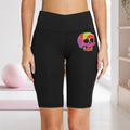 Tye Dye Skull Biker Shorts