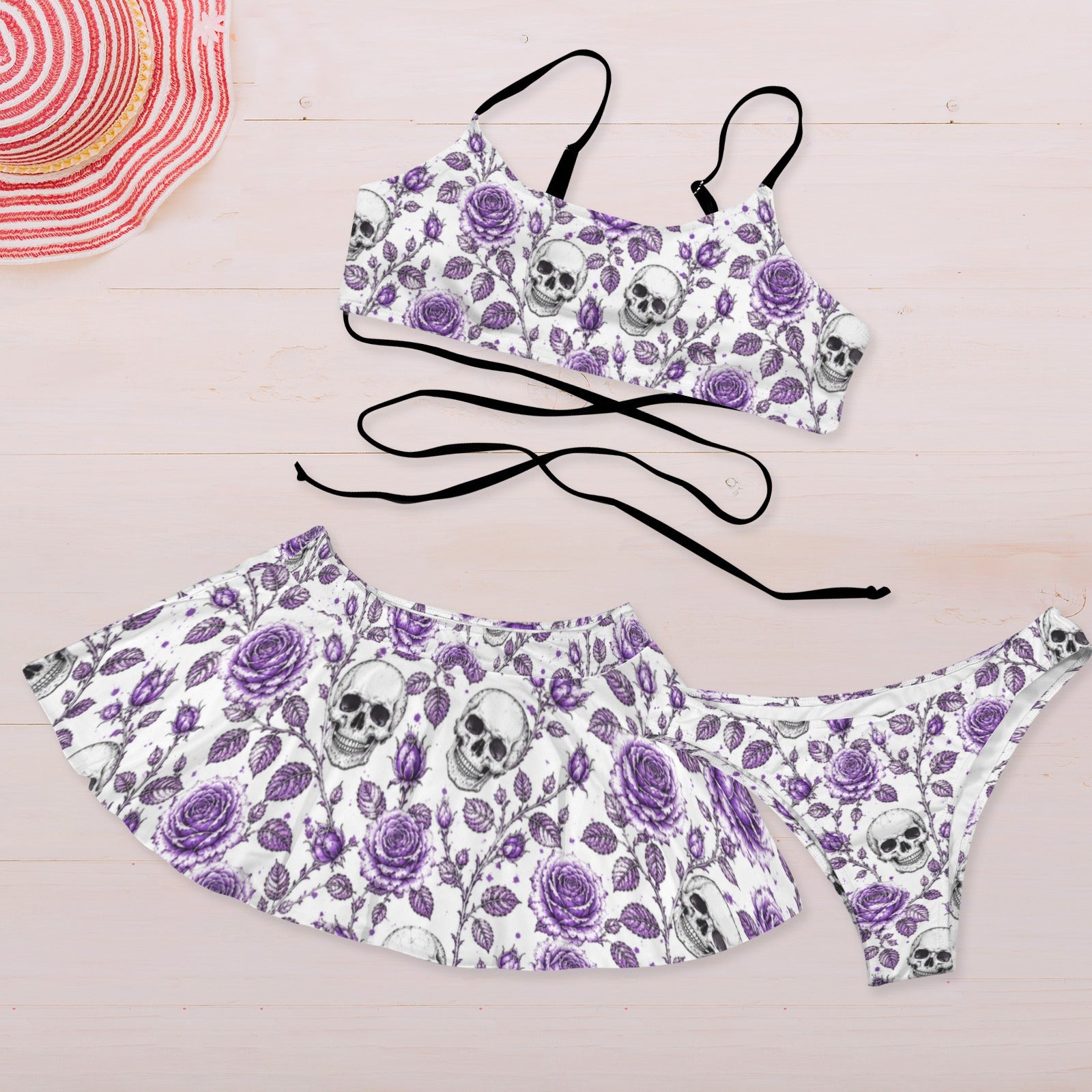 Poison Petal 3pc Bikini