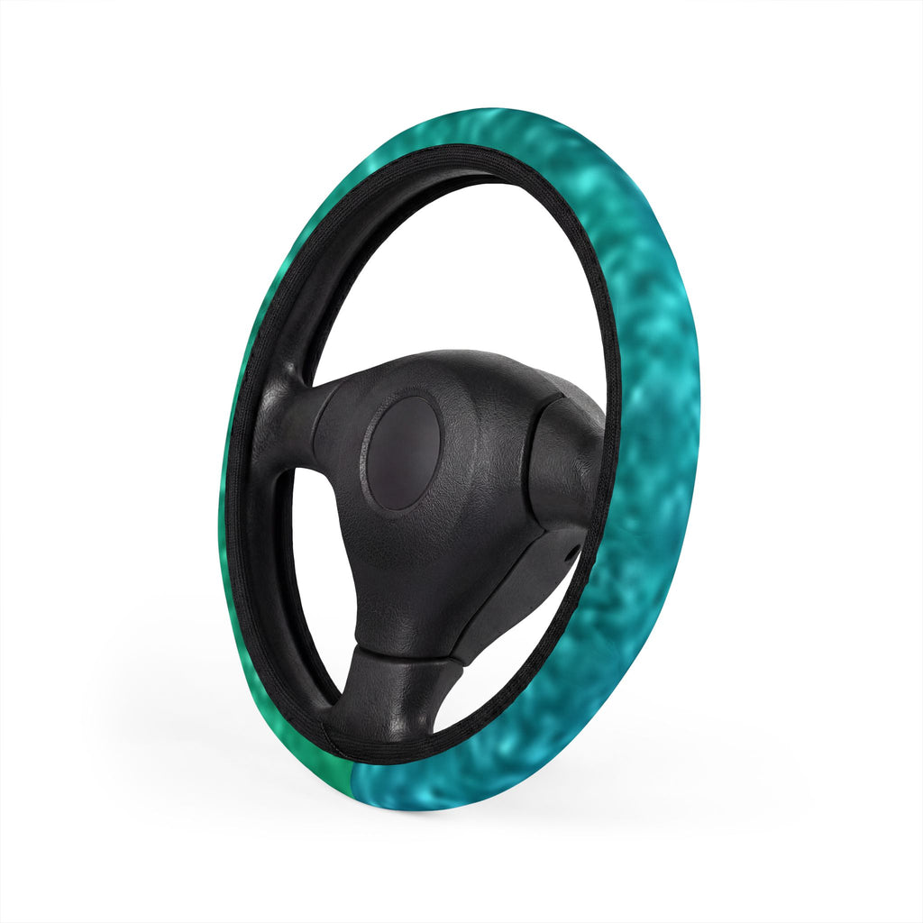 Ombre Bloom Steering Wheel Cover