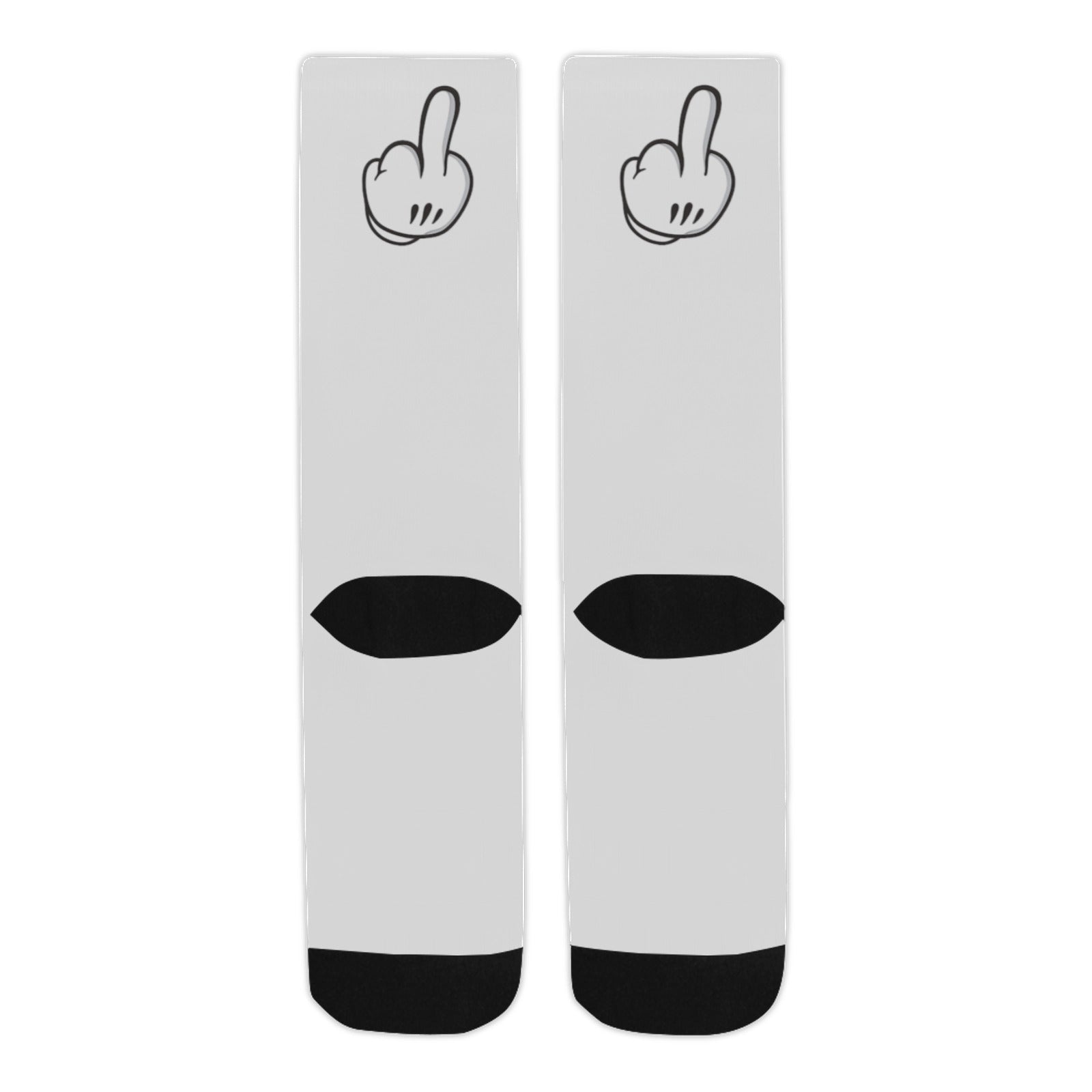 Cartoon Finger Mens Socks