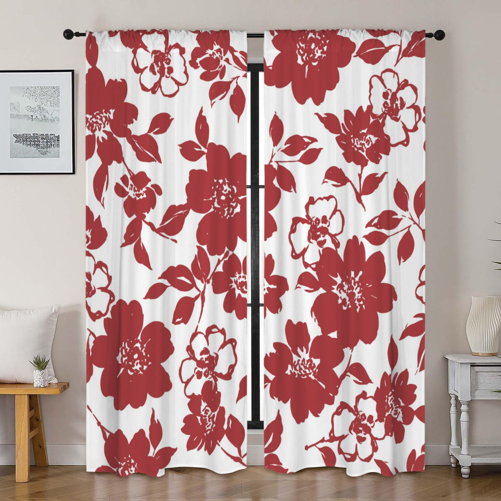 Scarlett Petal Curtains 42"x84"