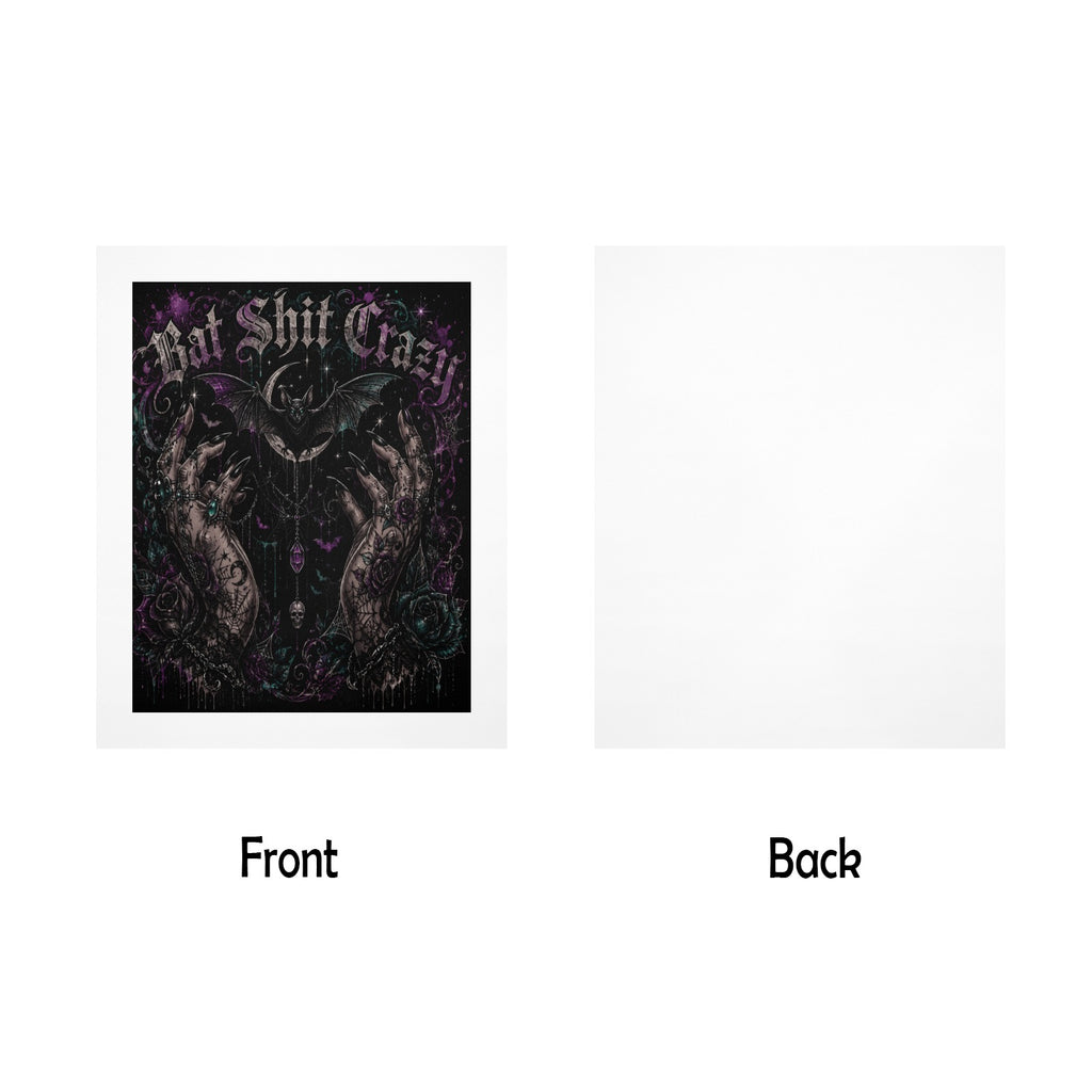 Bat Sh*t Beautiful Art Print 11"x14"