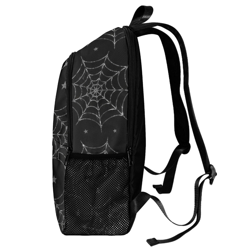 Silver Web Backpack