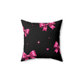 Bow Babe Throw Pillow