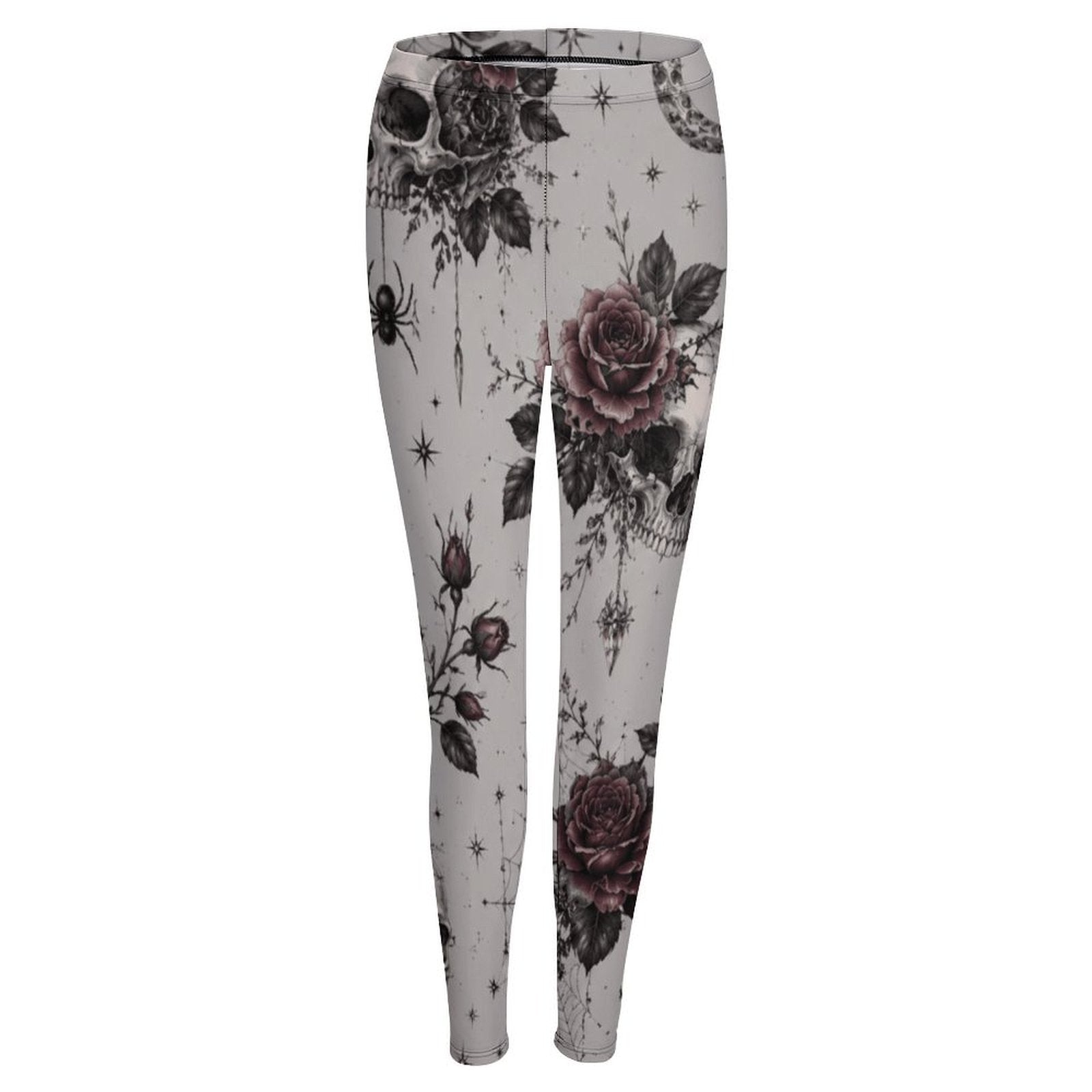 Blooming Skull Leggings