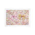 16"X12" Glitter Bow Wall Art