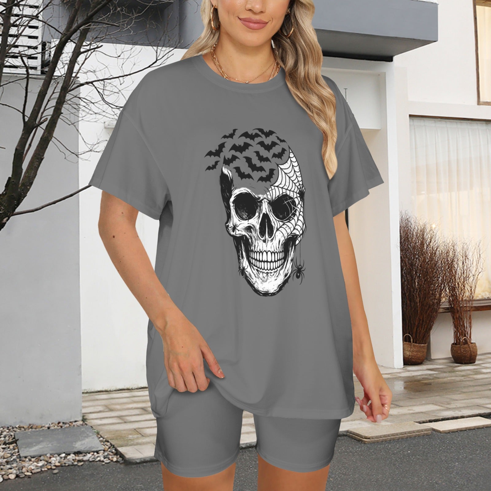 Wicked Oversize Tee Matching Set