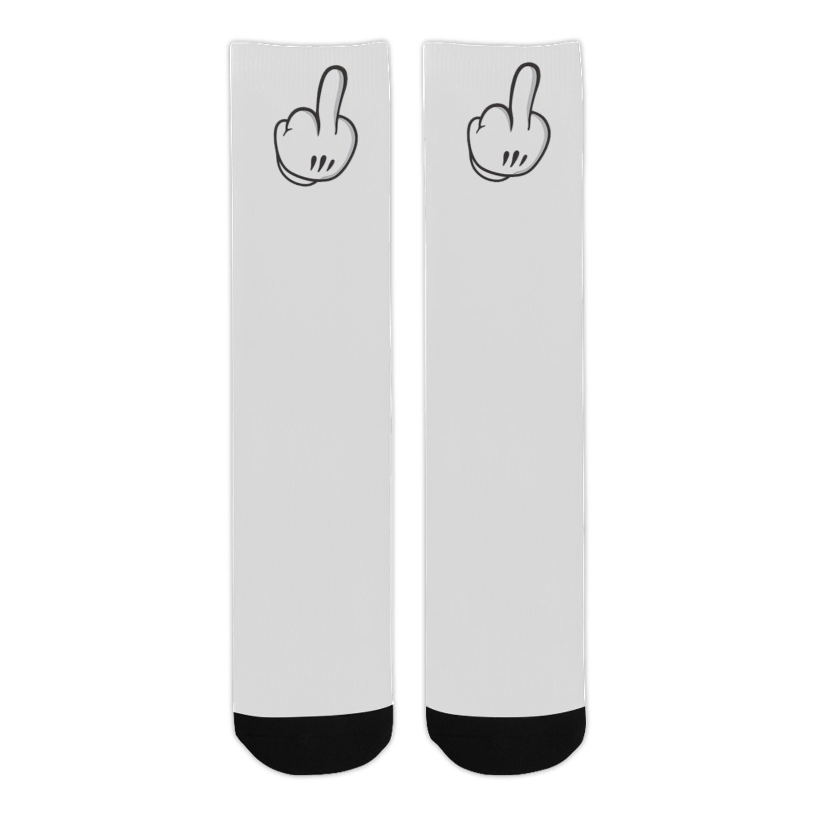 Cartoon Finger Mens Socks
