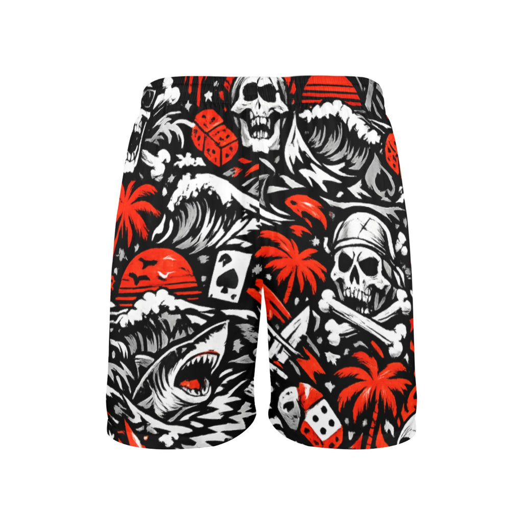 Skull Surf Beach Shorts