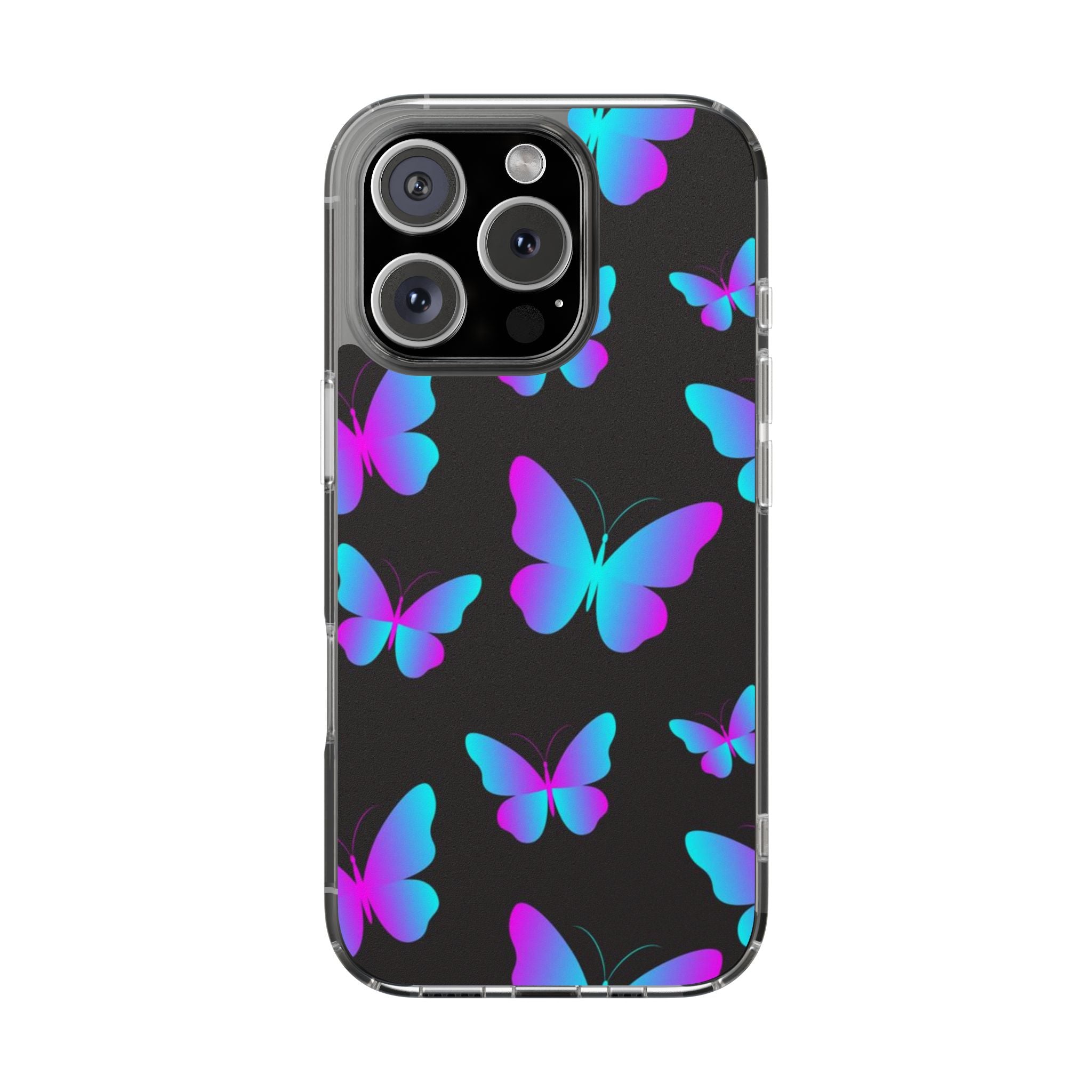 Butterfly Ombre Impact-Resistant Phone Case