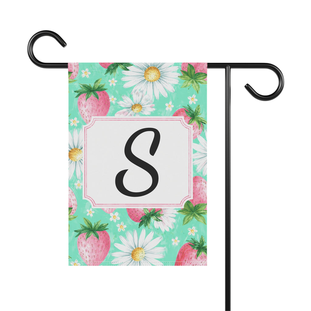 Personalized Sweet Berry Garden Flag