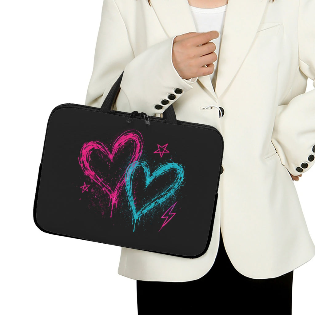 Rebel Hearts Laptop Bag 10inch