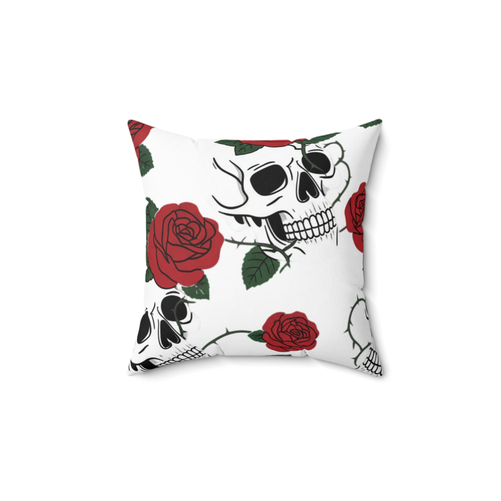 Lovely Skull Throw Pillow