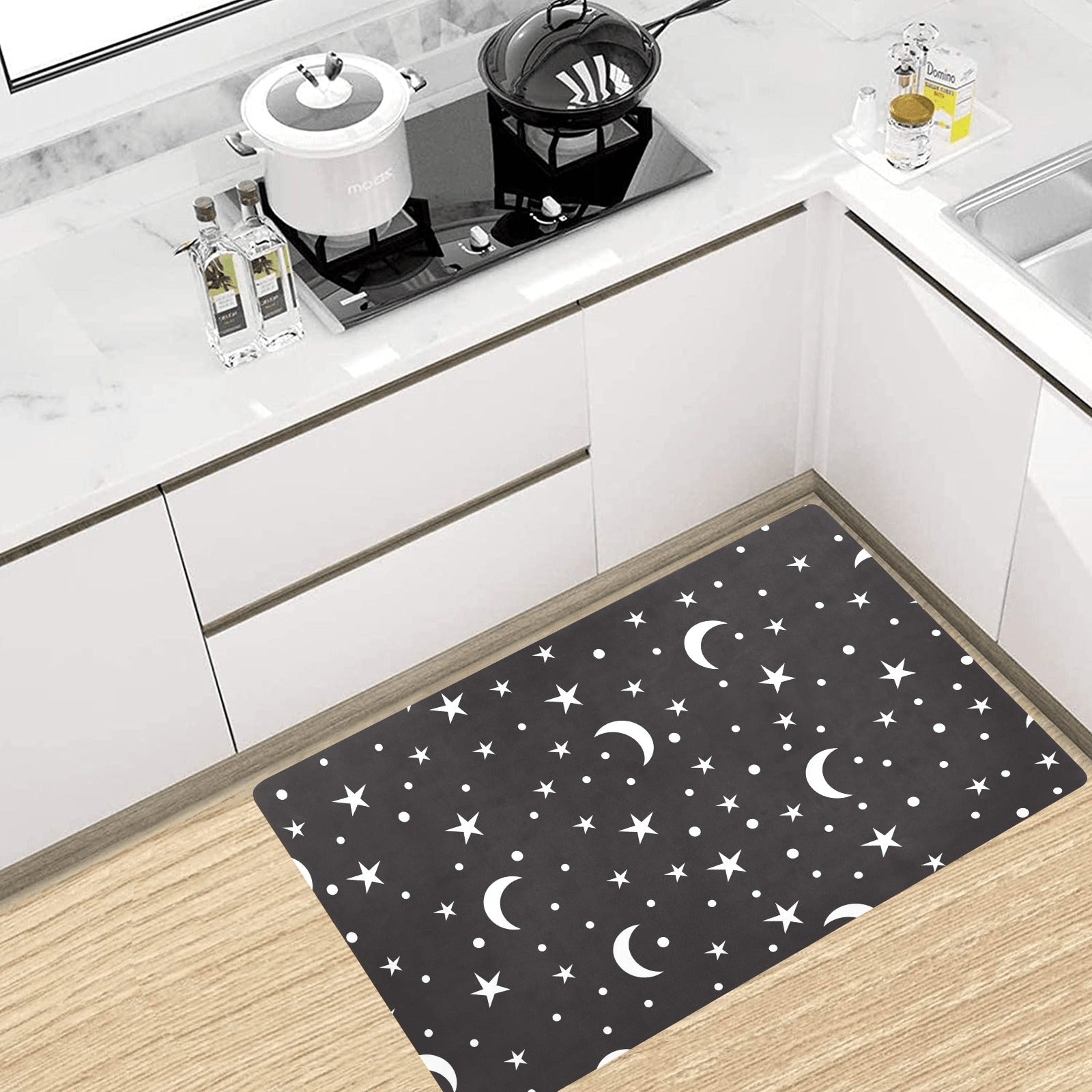 Night Sky Kitchen Mat