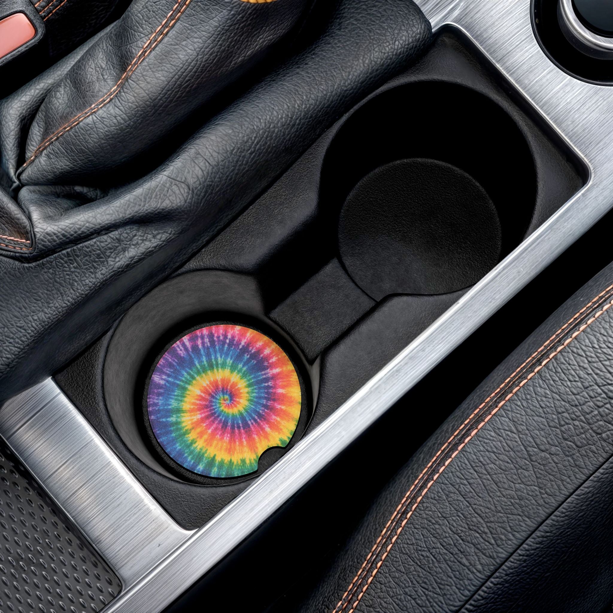 Groovy Soapstone Car Coaster
