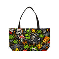 Skull Static Weekender Tote Bag