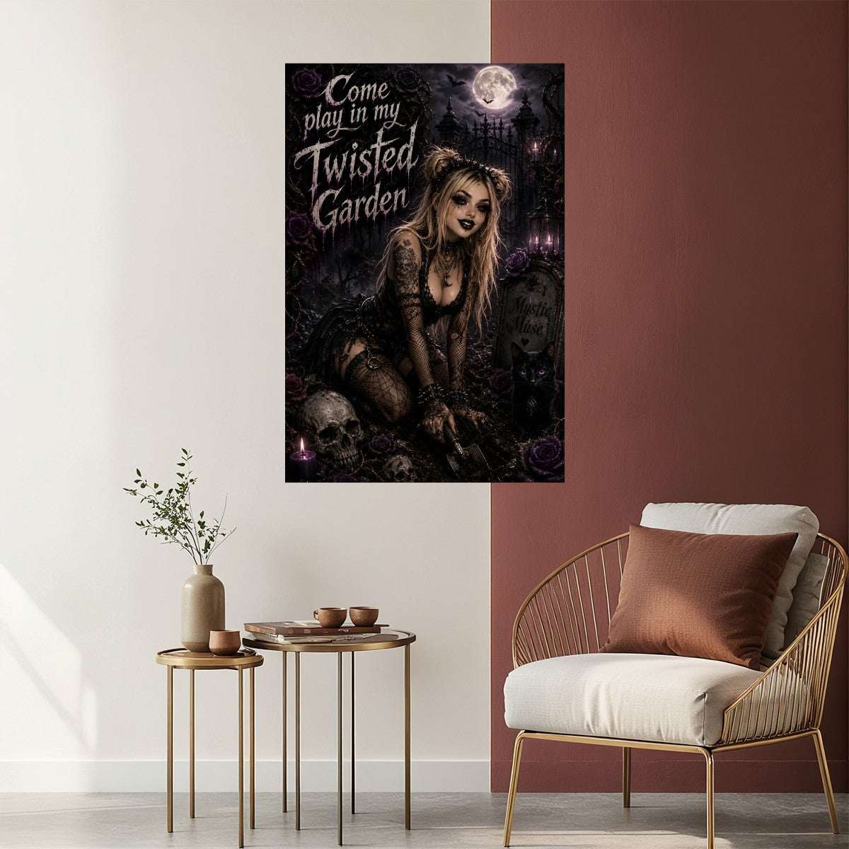 Twisted Garden Poster 16"x24"