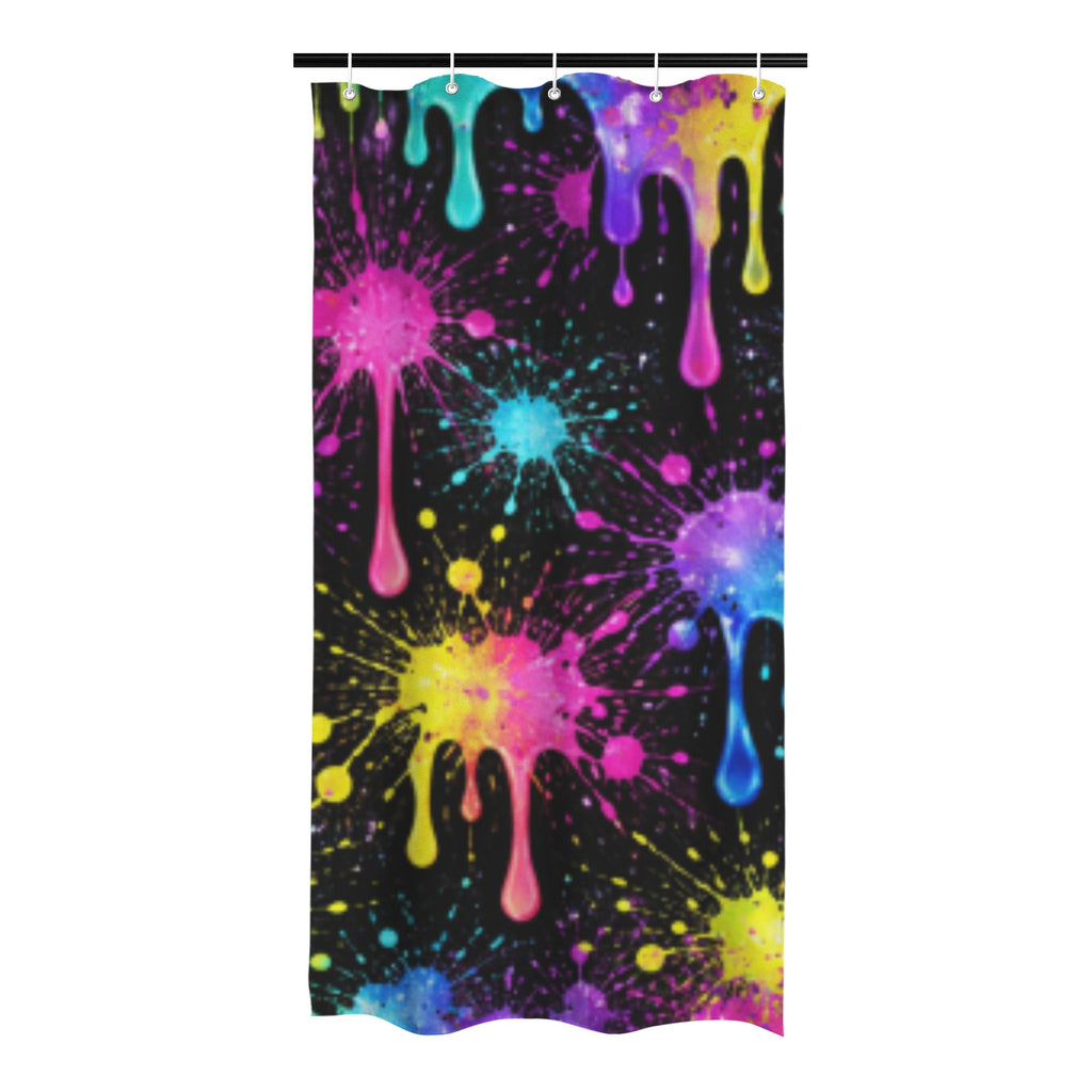 Splatter Shower Curtain 36"x72"