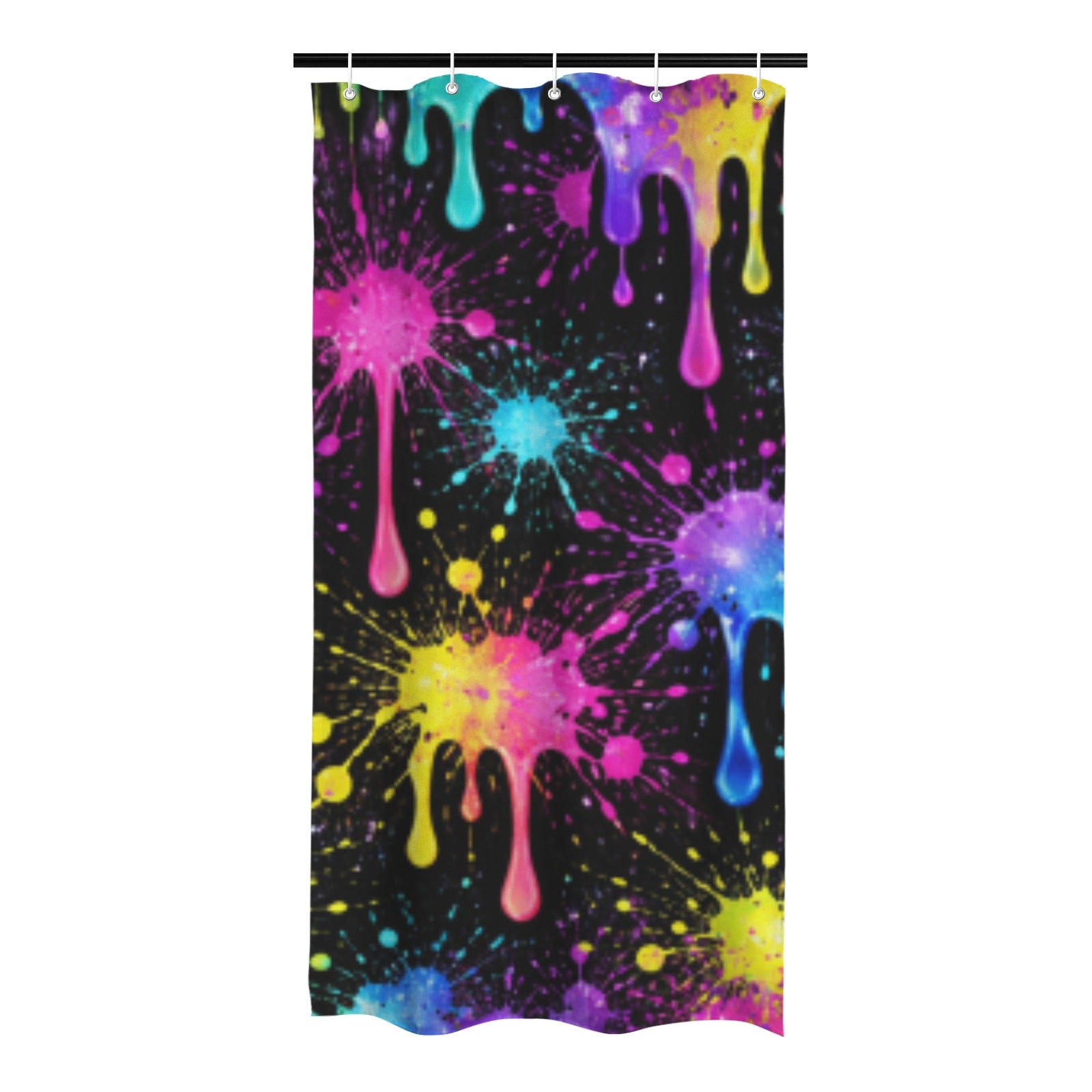 Splatter Shower Curtain 36"x72"