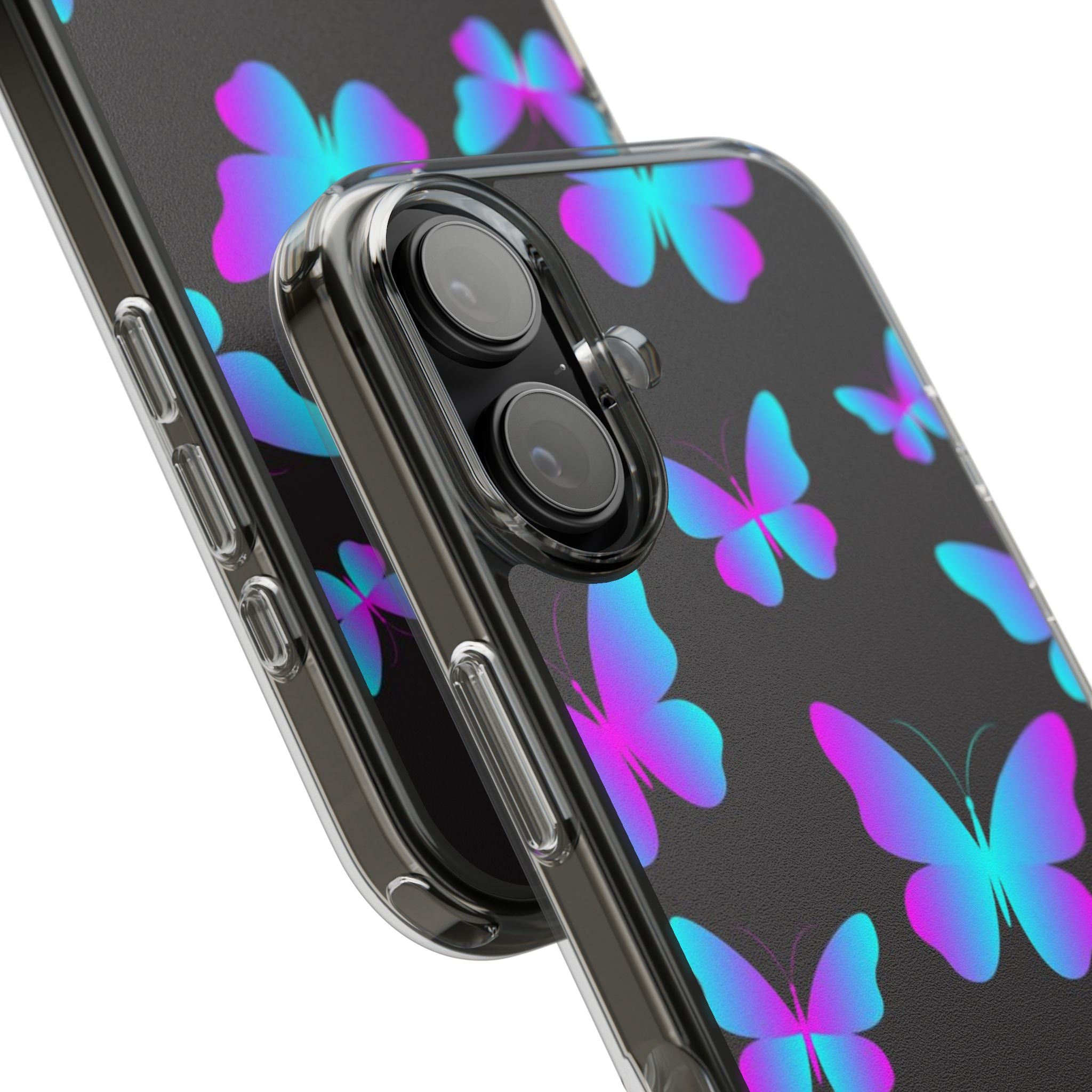 Butterfly Ombre Impact-Resistant Phone Case