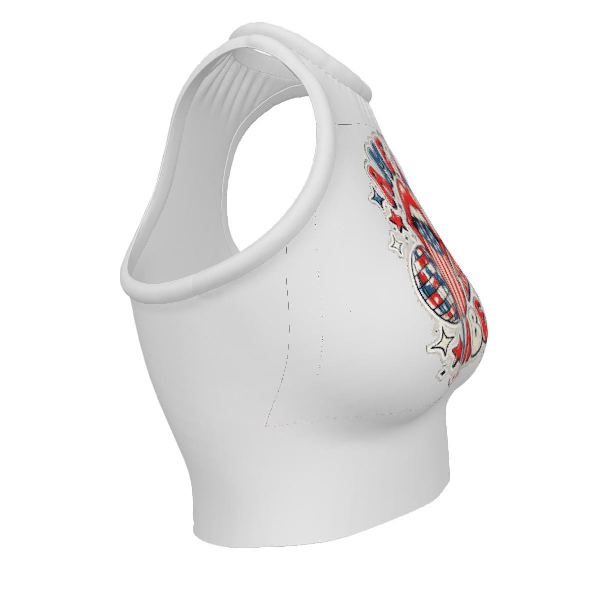 All Over Print Custom Women's Crew Neck Tank Top