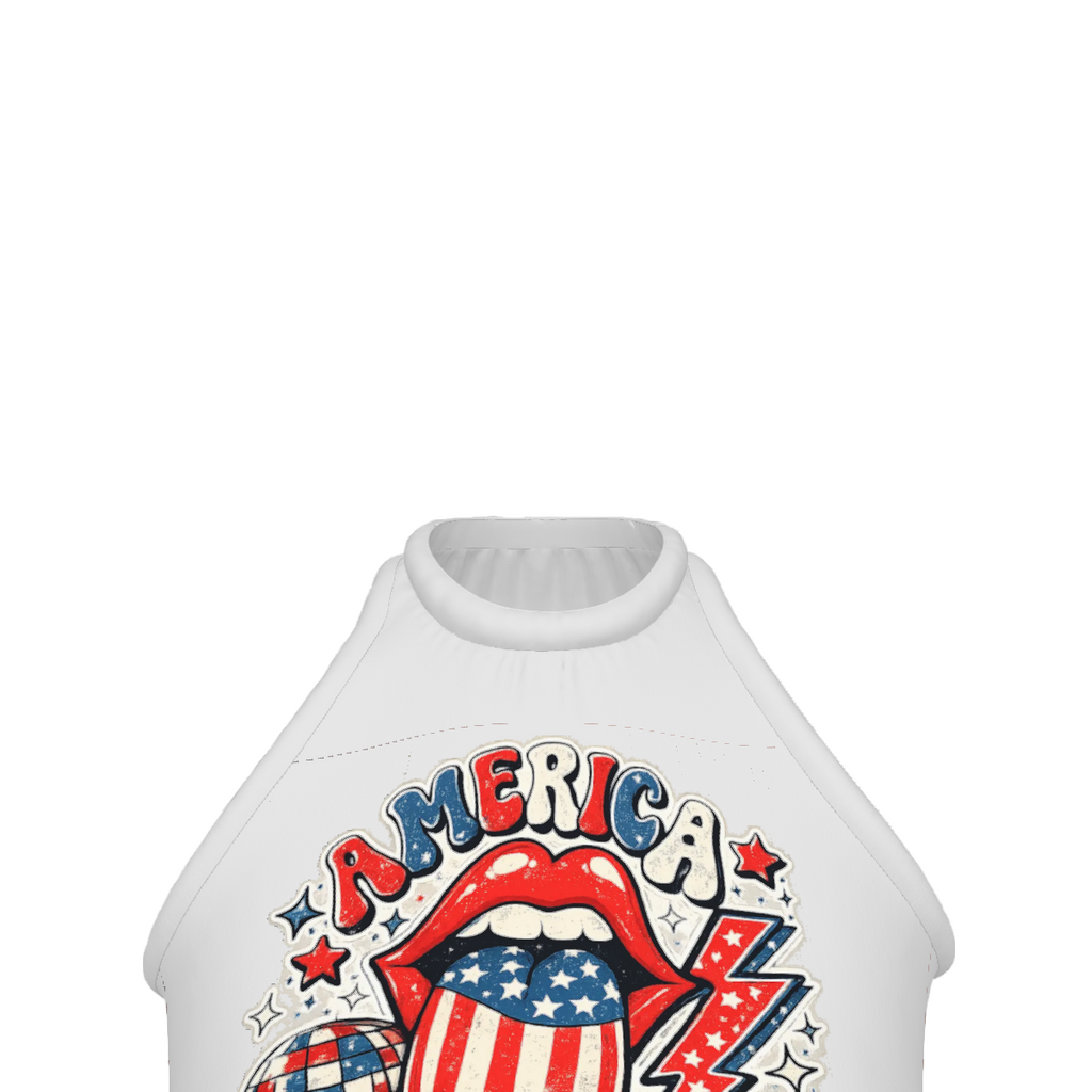 All Over Print Custom Women's Crew Neck Tank Top