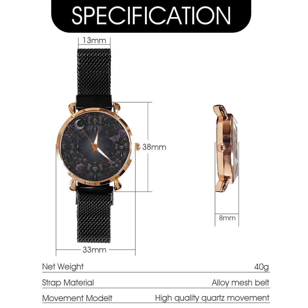 Midnight Spell Magnetic Strap Watch
