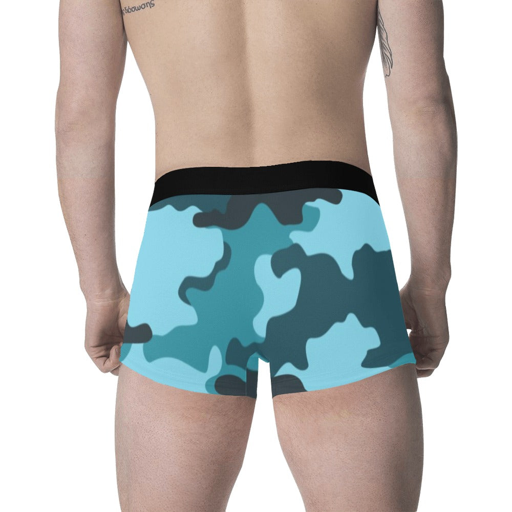 Blue Frost Camo Boxer Briefs